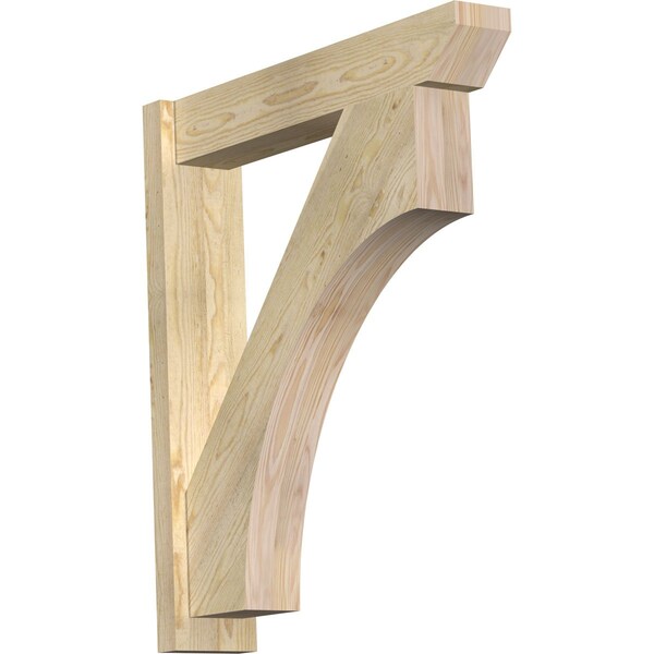 Ekena Millwork Westlake Slat Rough Sawn Outlooker, Douglas Fir, 6"W x 30"D x 34"H OUT06X30X34WTL06RDF - main